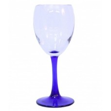 Набор бокалов для  вина синяя ножка Империал  240 мл. (набор 4 шт.) 