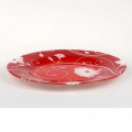 Инвитейшен тарелка д-26 см красная (набор 6 шт.) 